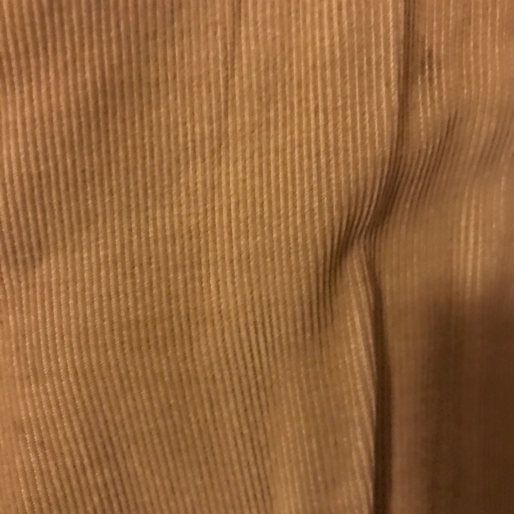 Vintage Mens MBA Large Tan Corduroy Jacket Vermeer - Picture 4 of 8
